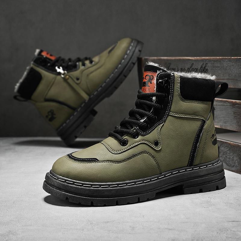 Fleece men s shoes 2024 autumn men s fashion British style high-top Martin boots versatile tooling outdoor sports boots 39 хаки
Fleece men s shoes 2024 autumn men s fashion British style high-top Martin boots versatile tooling outdoor sports boots 39 хаки