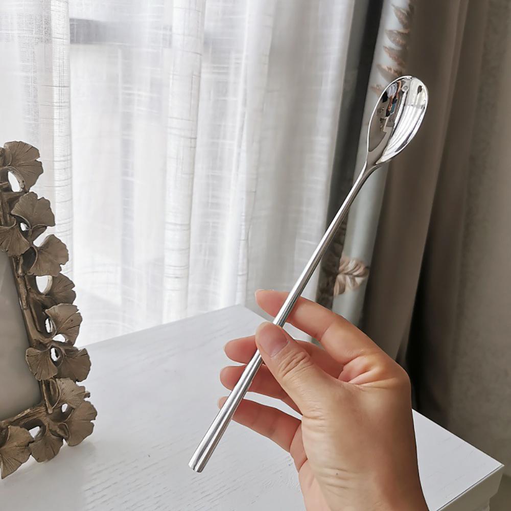 Elegant Stainless Steel Fork Spoon with Long Handle for Dessert Coffee Fruit Woman Man Gift
Elegant Stainless Steel Fork Spoon with Long Handle for Dessert Coffee Fruit Woman Man Gift