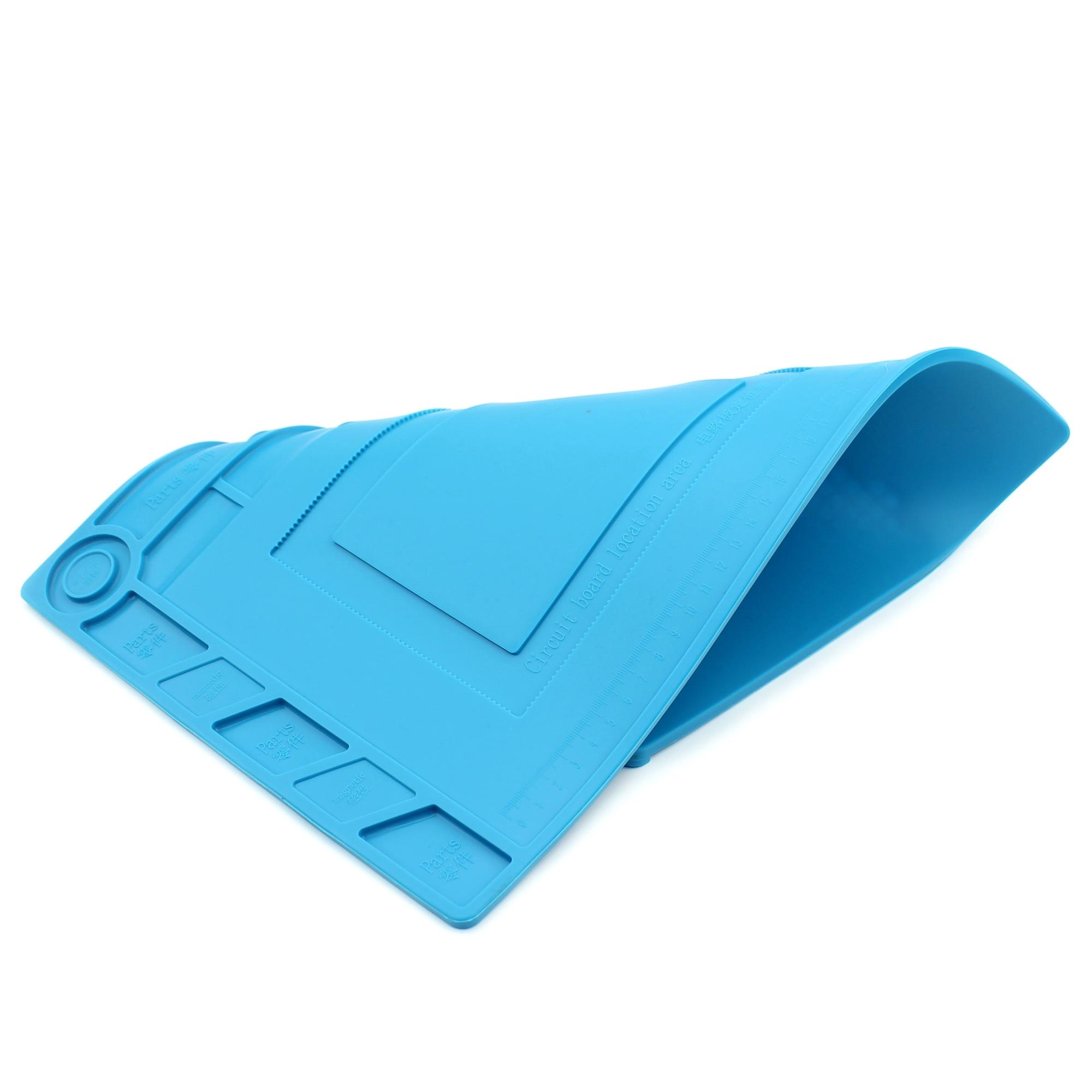 Heat Insulation Silicone Pad Soldering Station Mat Maintenance Platform for Phone Repair Type A
Heat Insulation Silicone Pad Soldering Station Mat Maintenance Platform for Phone Repair Type A