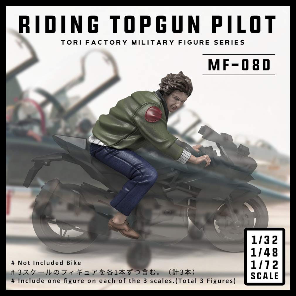 Tri Factory 72 Miniature Figure Series Modern US Military Top Gun Pilot of Resin Kit 1/32, 48, (Set 3) MF-08D
Tri Factory 72 Miniature Figure Series Modern US Military Top Gun Pilot of Resin Kit 1/32, 48, (Set 3) MF-08D