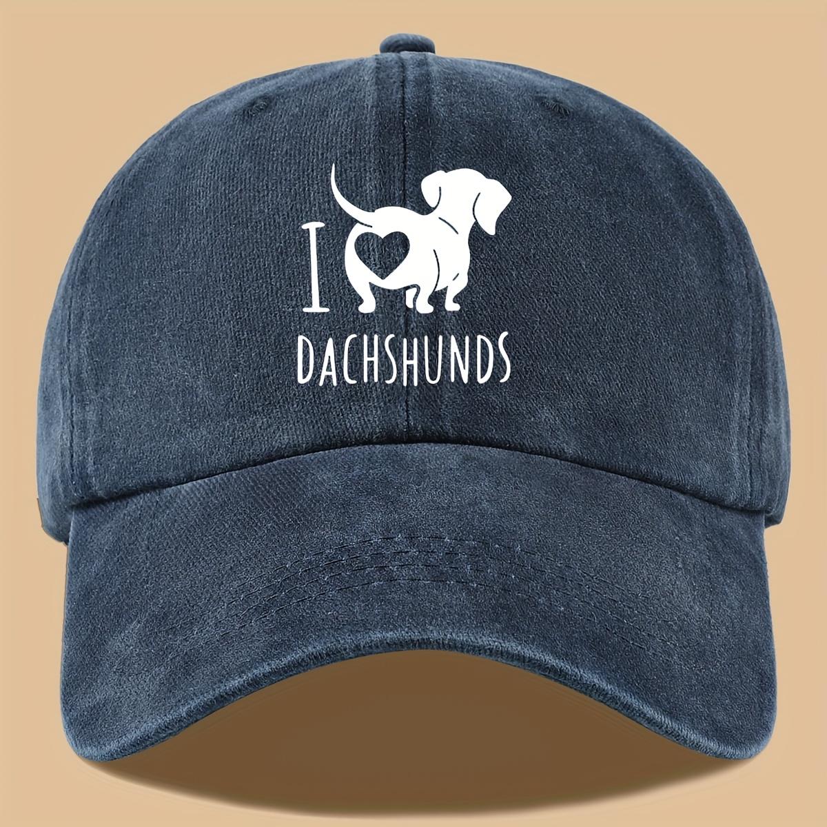 I love sausage dog print text pattern baseball cap, a gift for dog lovers, outdoor leisure hiking duck tongue cap
I love sausage dog print text pattern baseball cap, a gift for dog lovers, outdoor leisure hiking duck tongue cap