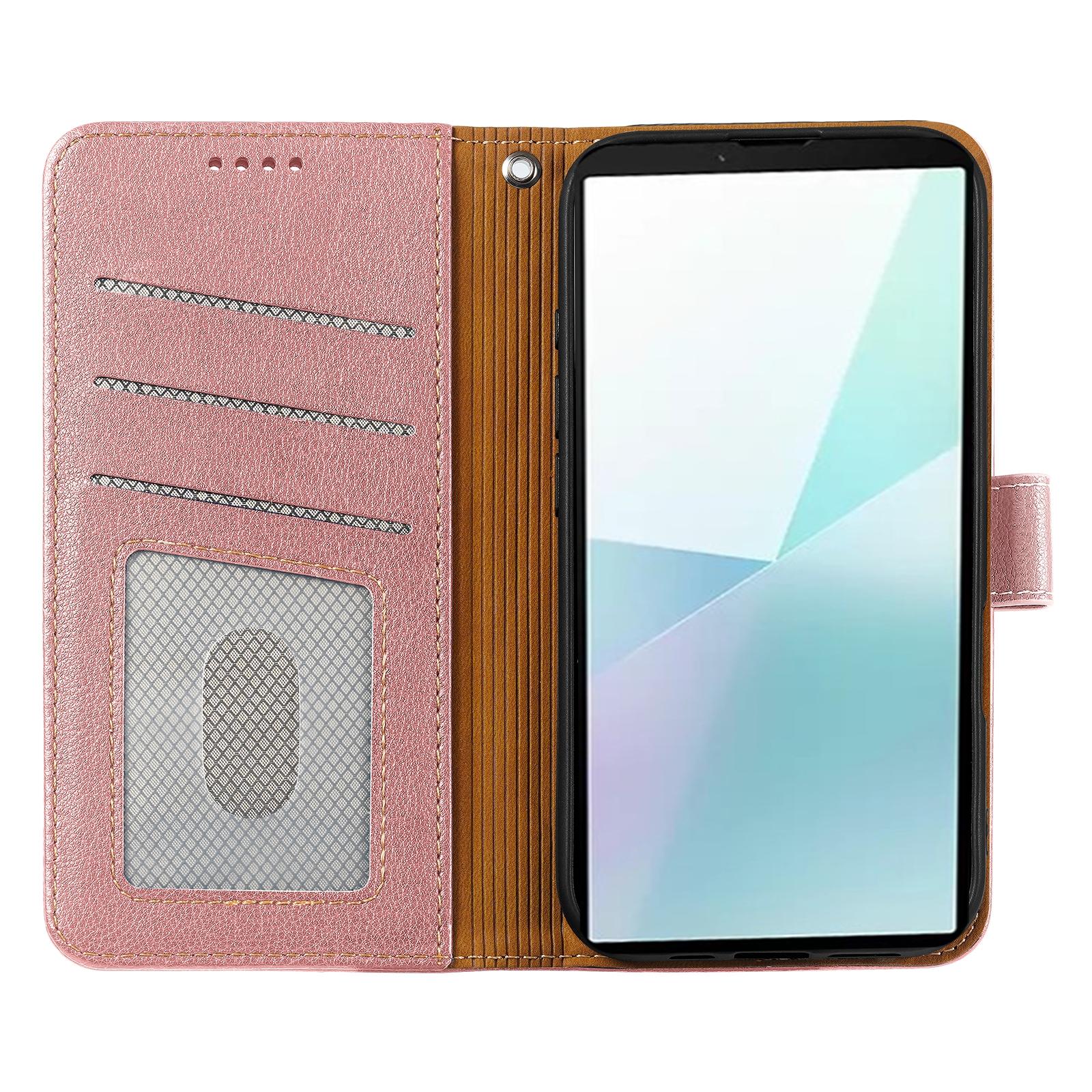 For Sony Xperia 10 VI Leather Case Litchi Texture Wallet RFID Blocking Phone Cover Rose Gold
For Sony Xperia 10 VI Leather Case Litchi Texture Wallet RFID Blocking Phone Cover Rose Gold