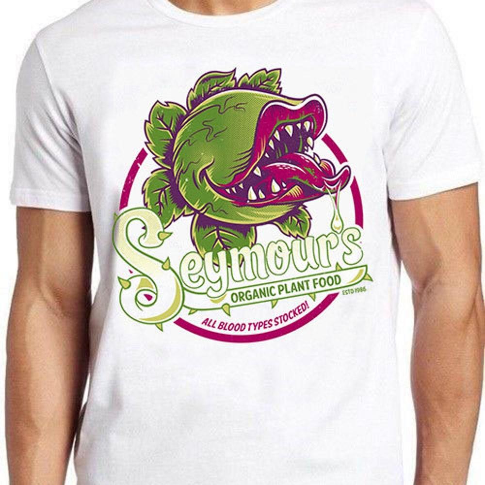 230GSM 100% Cotton T-Shirt Seymours Organic Plant Food Little Shop Of Horrors Film Gift Tee T Shirt 1381
230GSM 100% Cotton T-Shirt Seymours Organic Plant Food Little Shop Of Horrors Film Gift Tee T Shirt 1381