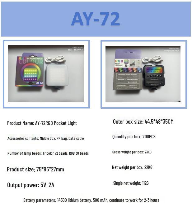 Pocket-Sized Mini LED Selfie Light for Live Streaming and Photography
Pocket-Sized Mini LED Selfie Light for Live Streaming and Photography