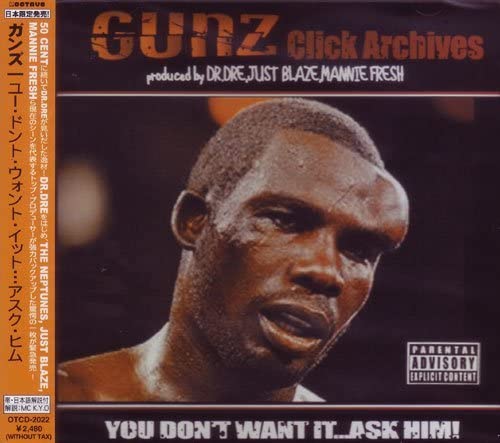 CD GUNS - Gunz Click Archives: You Don t Want OTCD2022 Octave 2003 Japan Obi Rap & Hip-Hop/R&B
CD GUNS - Gunz Click Archives: You Don t Want OTCD2022 Octave 2003 Japan Obi Rap & Hip-Hop/R&B