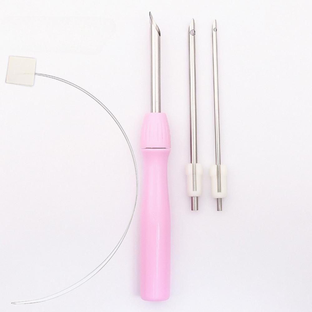 Adjustable Punch Needle Tool Set with 3 Interchangeable Tips & Threader (5, 3.5, 2.5mm) фіолетовий
Adjustable Punch Needle Tool Set with 3 Interchangeable Tips & Threader (5, 3.5, 2.5mm) фіолетовий