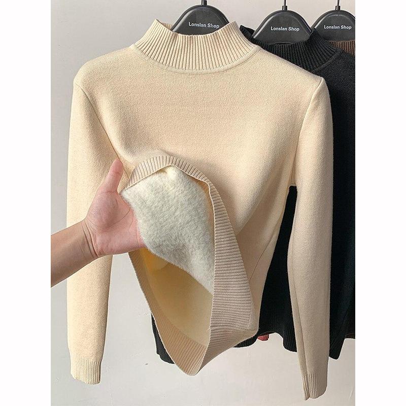 Элегантный свитер с полуводолазкой, плотный бархатный женский зимний повседневный вязаный пуловер, теплый трикотаж, топы, офисная женская одежда 29264 One Size абрикосовый
Элегантный свитер с полуводолазкой, плотный бархатный женский зимний повседневный вязаный пуловер, теплый трикотаж, топы, офисная женская одежда 29264 One Size абрикосовый