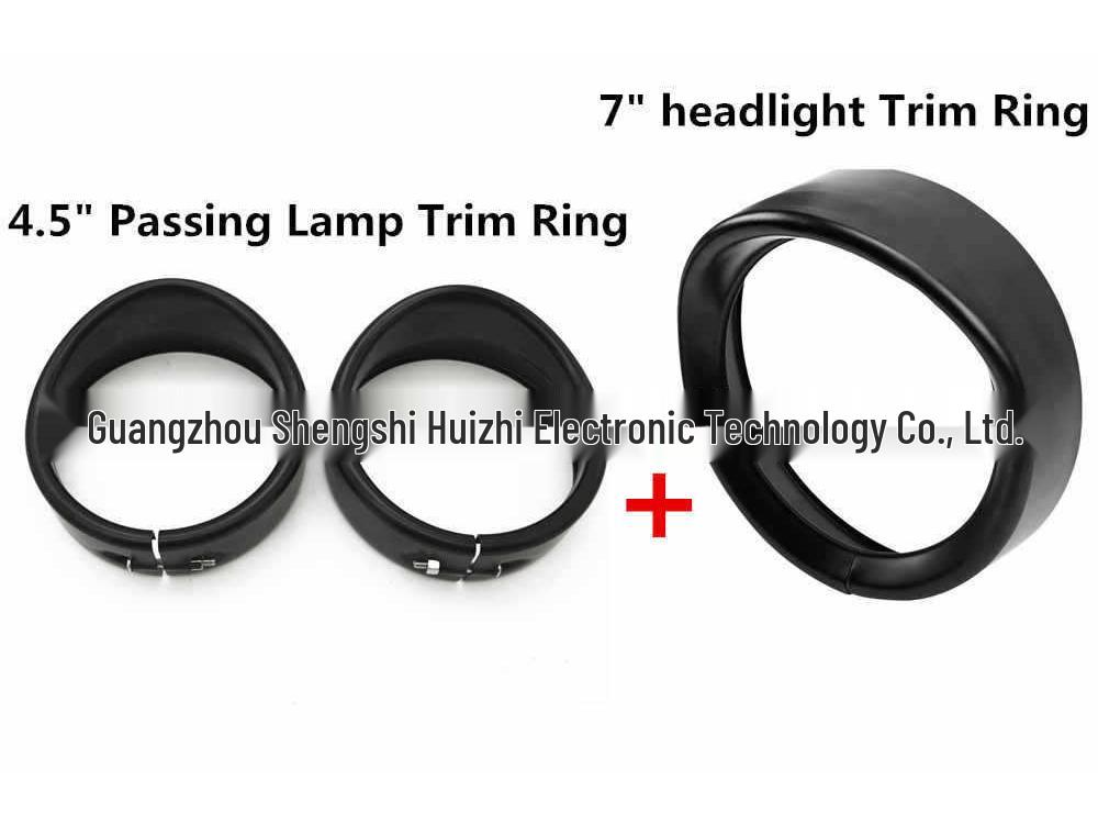 7-inch Motorcycle Visor & 4.5-inch Fog Light Lampshade - Electroplated Finish
7-inch Motorcycle Visor & 4.5-inch Fog Light Lampshade - Electroplated Finish