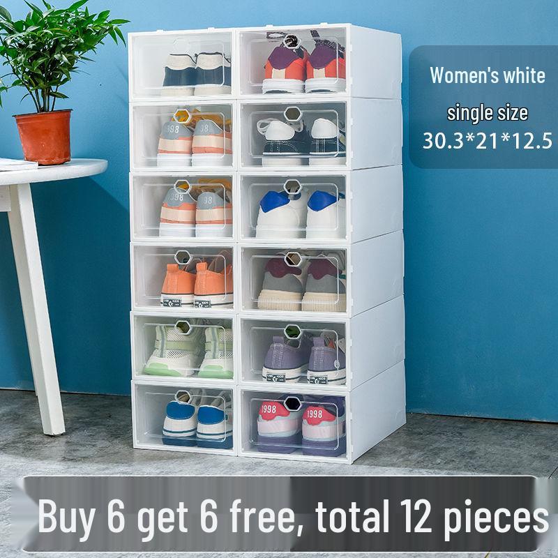 Складная прозрачная коробка для обуви - Компактное, пыле- и влагозащищенное решение для хранения Default
Складная прозрачная коробка для обуви - Компактное, пыле- и влагозащищенное решение для хранения Default