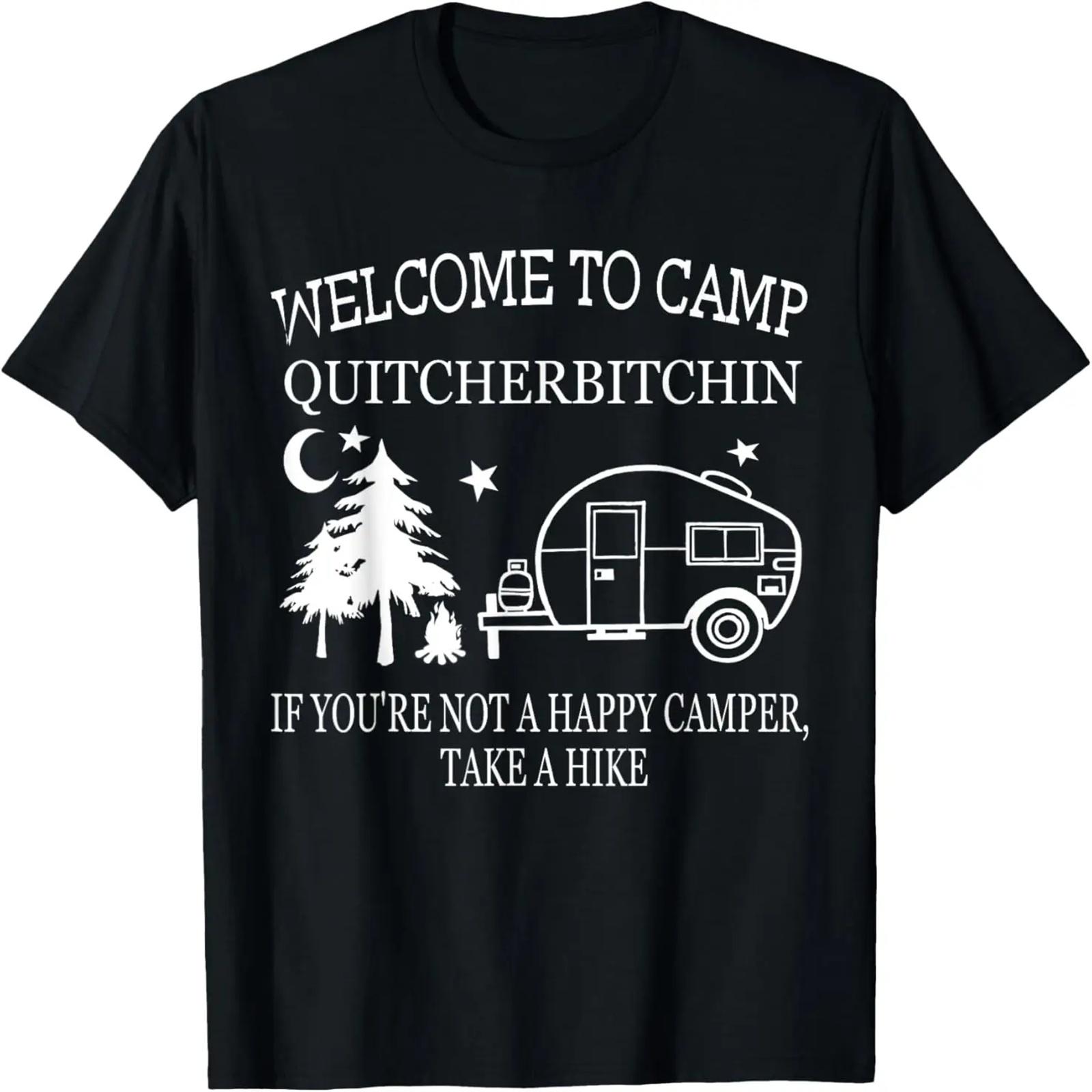 Welcome To Camp Quitcherbitchin Camping T-Shirt XXXXXL чёрный
Welcome To Camp Quitcherbitchin Camping T-Shirt XXXXXL чёрный