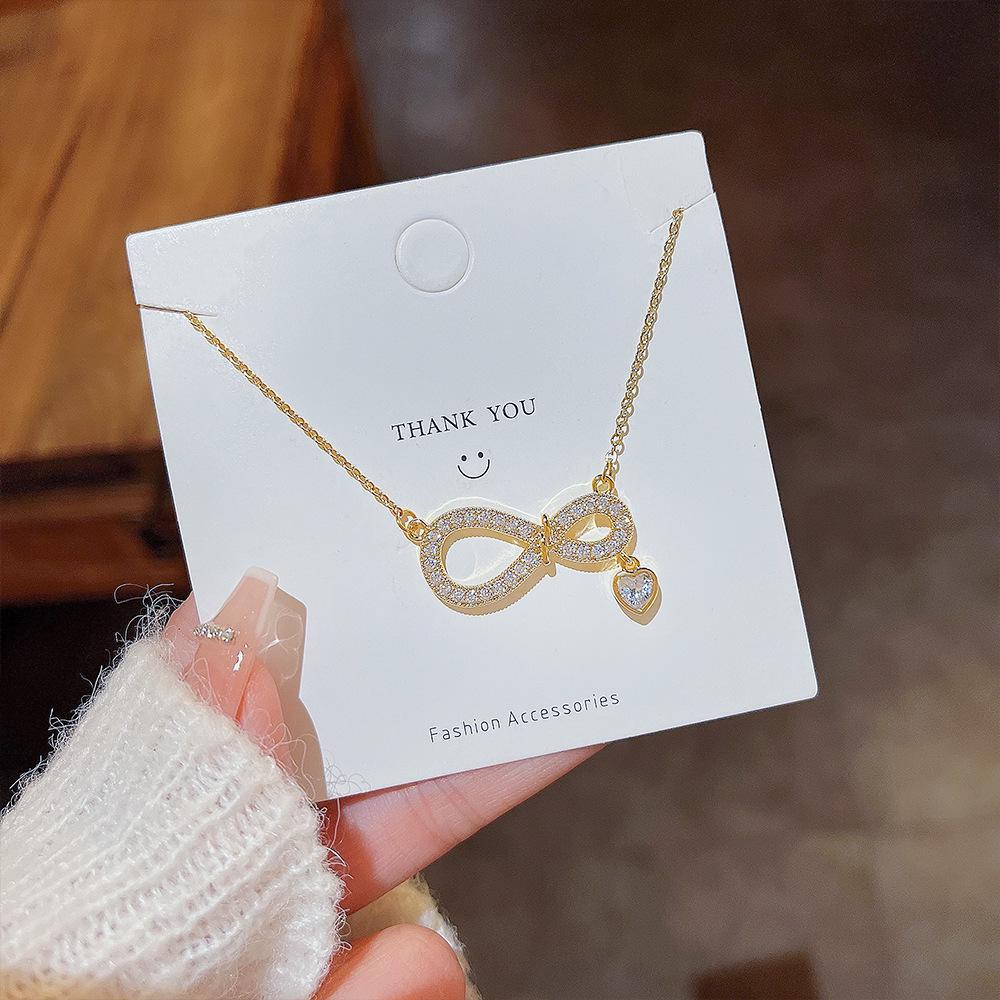 2024 Elegant Summer Necklace for Women: Chic, Luxurious, Versatile Clavicle Chain 8-shaped heart necklace
2024 Elegant Summer Necklace for Women: Chic, Luxurious, Versatile Clavicle Chain 8-shaped heart necklace