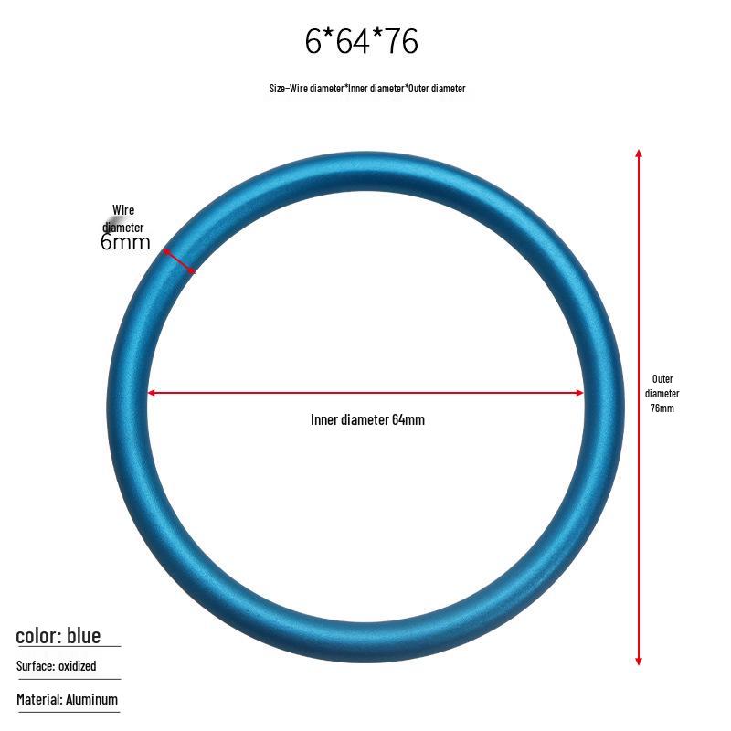 Multi-color Aluminum Alloy Seamless Round Ring for Hanging and Decorative Use
Multi-color Aluminum Alloy Seamless Round Ring for Hanging and Decorative Use