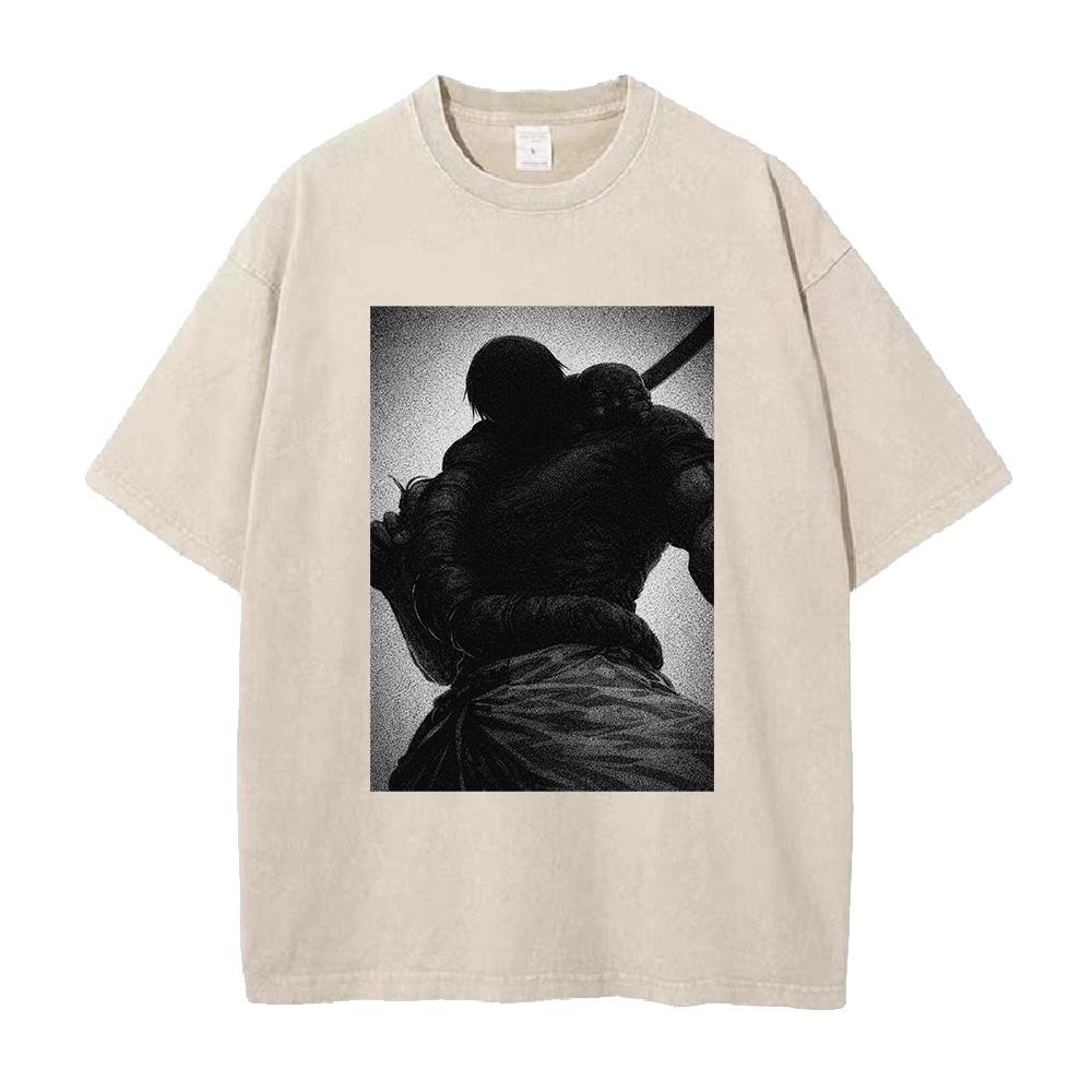 Anime Bungo Stray Dogs Vintage Washed Tshirt Loose Yk Streetwear Print Casual Cotton Harajuku Cool Tops Tees For Men Women S
Anime Bungo Stray Dogs Vintage Washed Tshirt Loose Yk Streetwear Print Casual Cotton Harajuku Cool Tops Tees For Men Women S