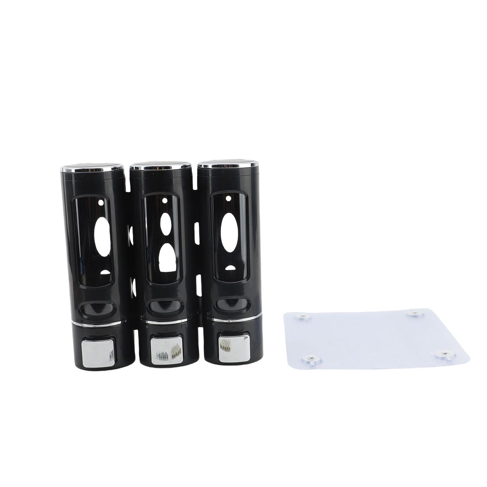 Wall Soap Dispenser Punchless Large Capacity 3 Chamber Shower Dispenser for Body Wash Shampoo Conditioner Laundry Detergent
Wall Soap Dispenser Punchless Large Capacity 3 Chamber Shower Dispenser for Body Wash Shampoo Conditioner Laundry Detergent