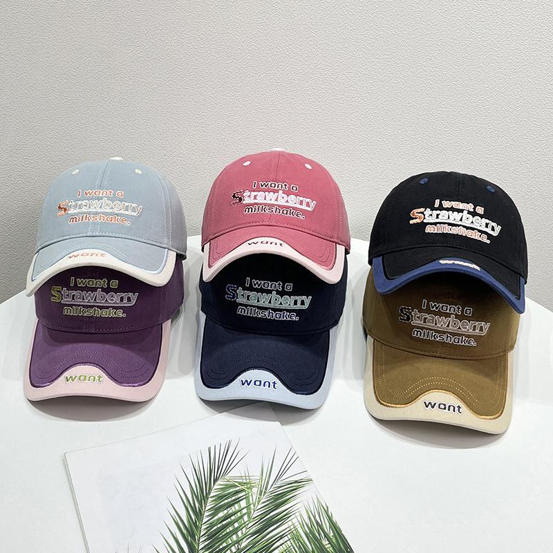 Letter embroidery soft top baseball hat autumn versatile face small Internet celebrity cap tide (55-59cm) Adjustable
Letter embroidery soft top baseball hat autumn versatile face small Internet celebrity cap tide (55-59cm) Adjustable