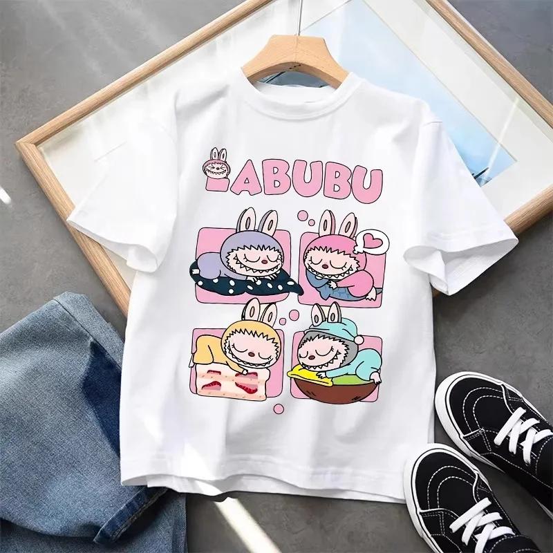 Summer Labubu Children Clothess Boy Clothes Kids Cute Cartoon Printed Short Sleeve T-shirt Girl Labubu Summer Casual Tops Loose 150
Summer Labubu Children Clothess Boy Clothes Kids Cute Cartoon Printed Short Sleeve T-shirt Girl Labubu Summer Casual Tops Loose 150