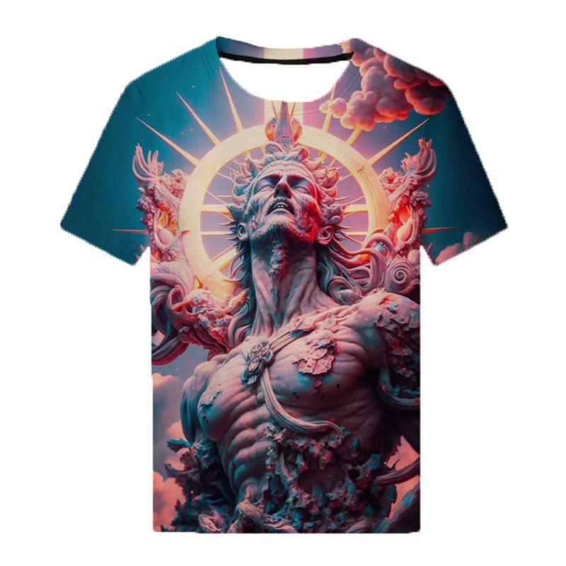 Summer Men s 3D T-shirt Fashion Breathable O-neck Short Sleeve Top Casual Tee 6XL
Summer Men s 3D T-shirt Fashion Breathable O-neck Short Sleeve Top Casual Tee 6XL
