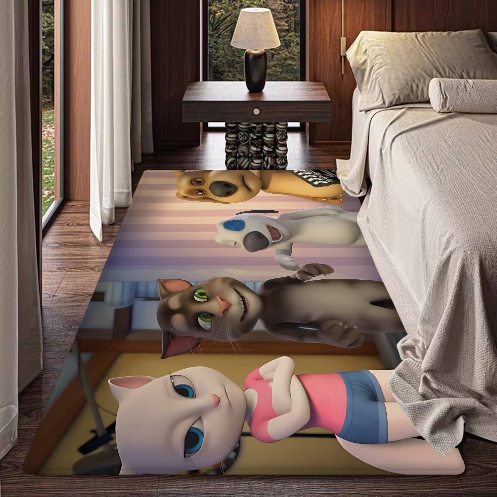T-Talking T-Tom And F-Friends Room Mats Cheaper Anti-slip Modern Living Room Balcony Printed Household Carpets 50x80cm
T-Talking T-Tom And F-Friends Room Mats Cheaper Anti-slip Modern Living Room Balcony Printed Household Carpets 50x80cm