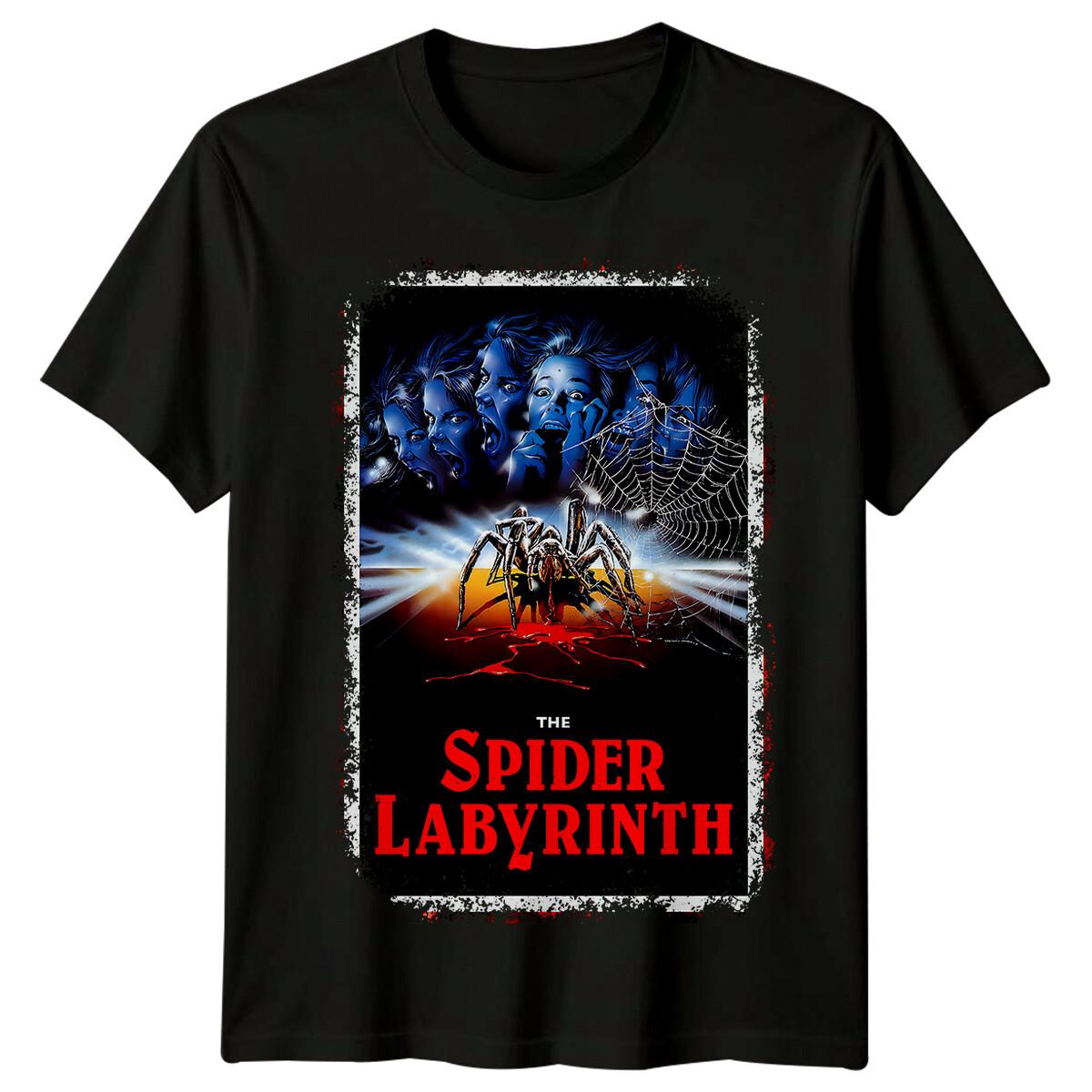 The Spider Labyrinth (1988) Movie Poster Inspired T-Shirt Retro 80s Tee Unisex 5XL різнокольоровий
The Spider Labyrinth (1988) Movie Poster Inspired T-Shirt Retro 80s Tee Unisex 5XL різнокольоровий