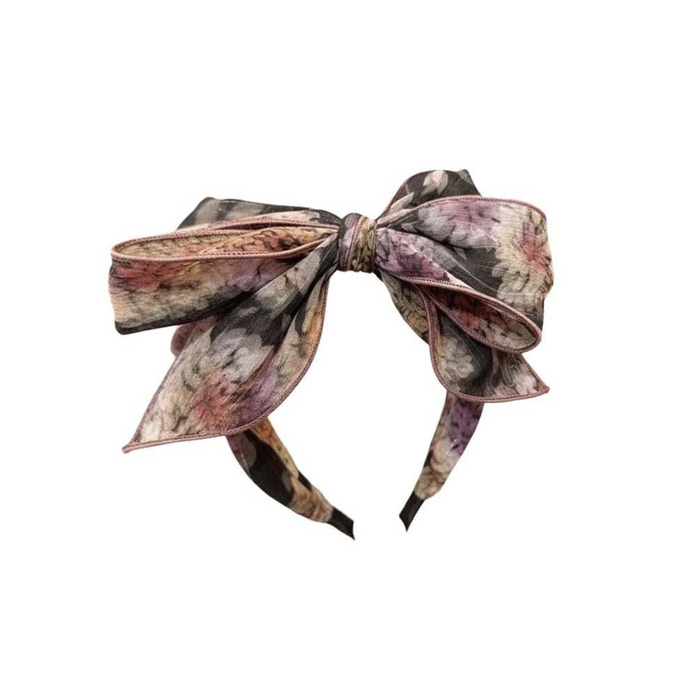 Creative Bownot Wide Hair Hoop ABS Floral Printed Hairband Three-layer Bow Headband Daily Style 5
Creative Bownot Wide Hair Hoop ABS Floral Printed Hairband Three-layer Bow Headband Daily Style 5