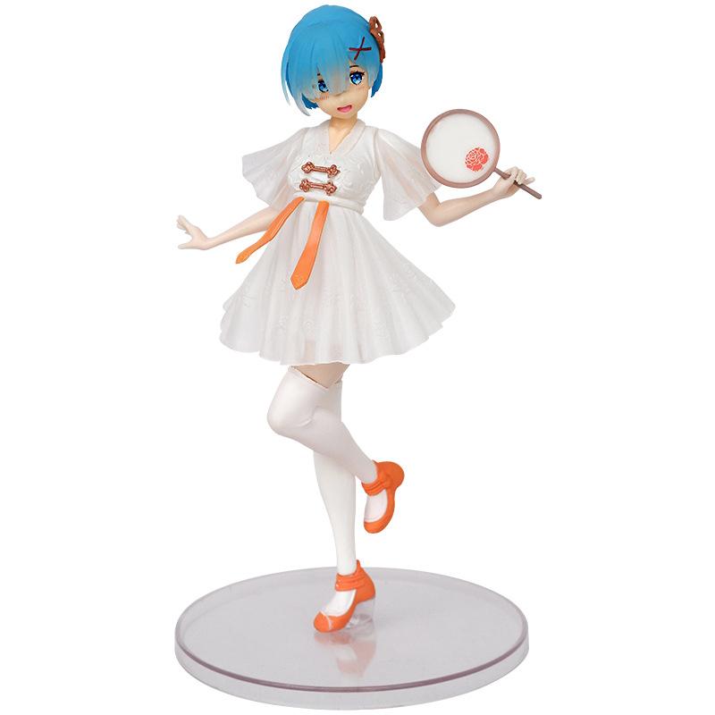 Аниме Rem Ram китайское платье стоячая модель игрушки из ПВХ подарки настольные украшения
Аниме Rem Ram китайское платье стоячая модель игрушки из ПВХ подарки настольные украшения