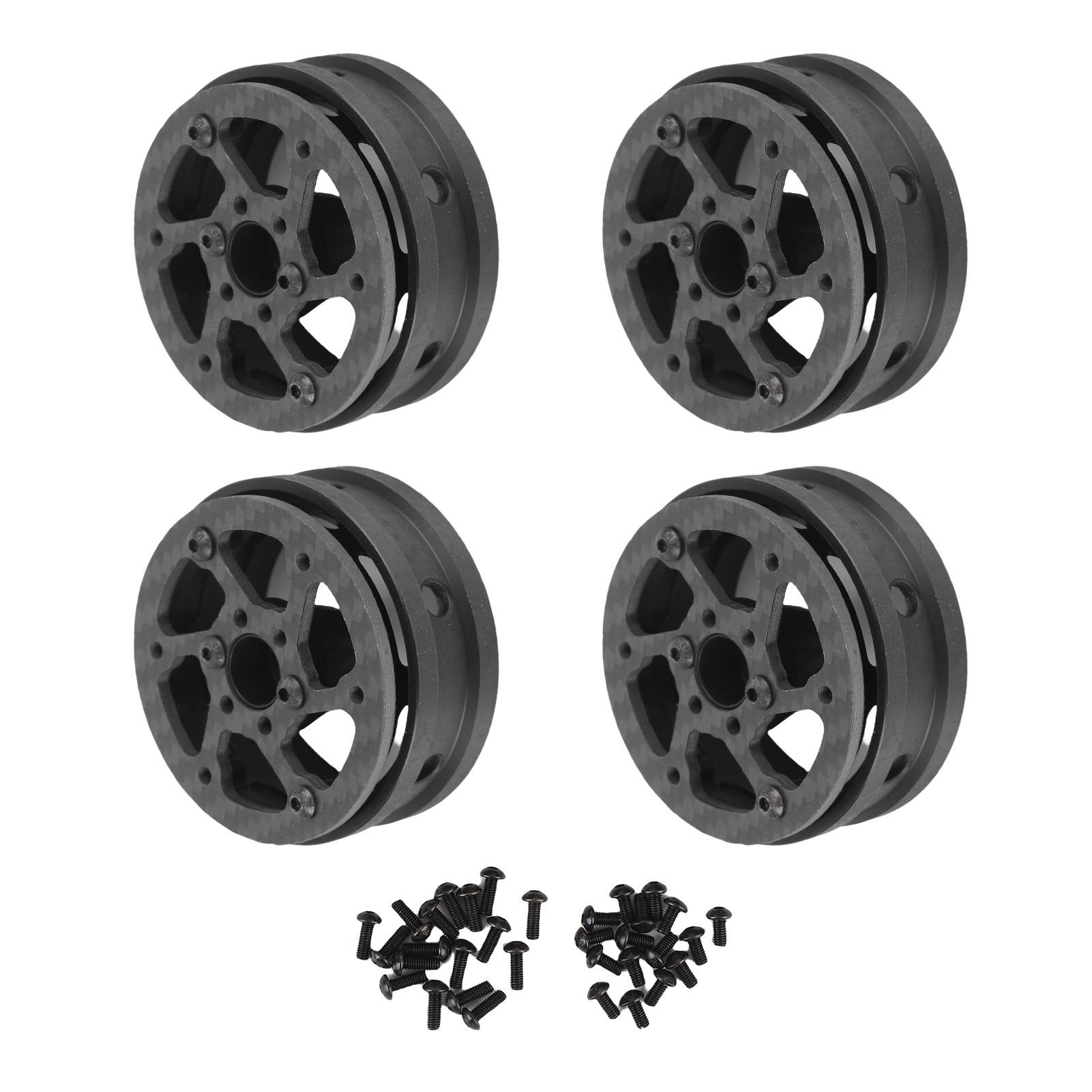 4 Pcs 1.9 Inch 110 RC Wheel Rims Replacement for SCX10 D90 Capra Carbon Fiber Lightweight RC
4 Pcs 1.9 Inch 110 RC Wheel Rims Replacement for SCX10 D90 Capra Carbon Fiber Lightweight RC