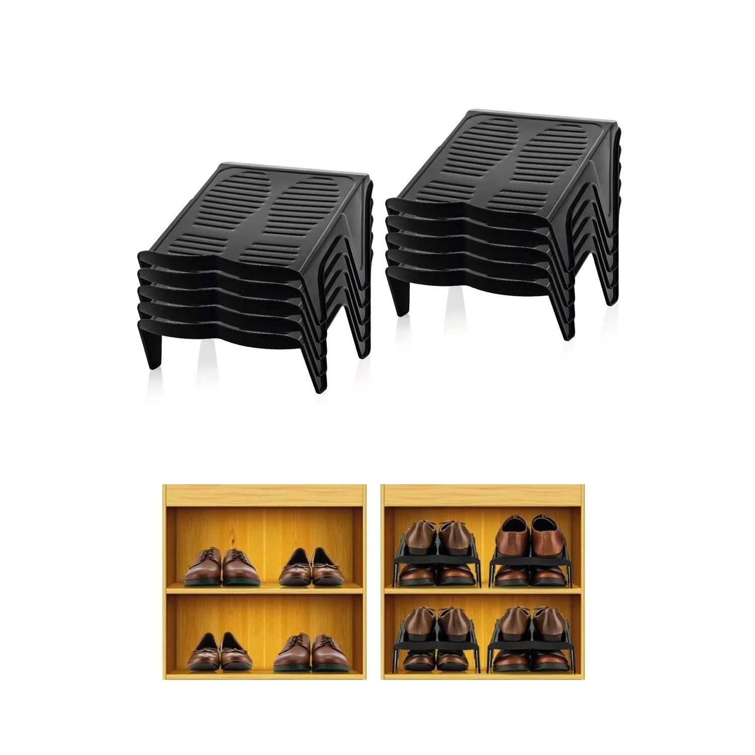 Подвійна рампа-органайзер для взуття 2 Pieces 
Подвійна рампа-органайзер для взуття 2 Pieces