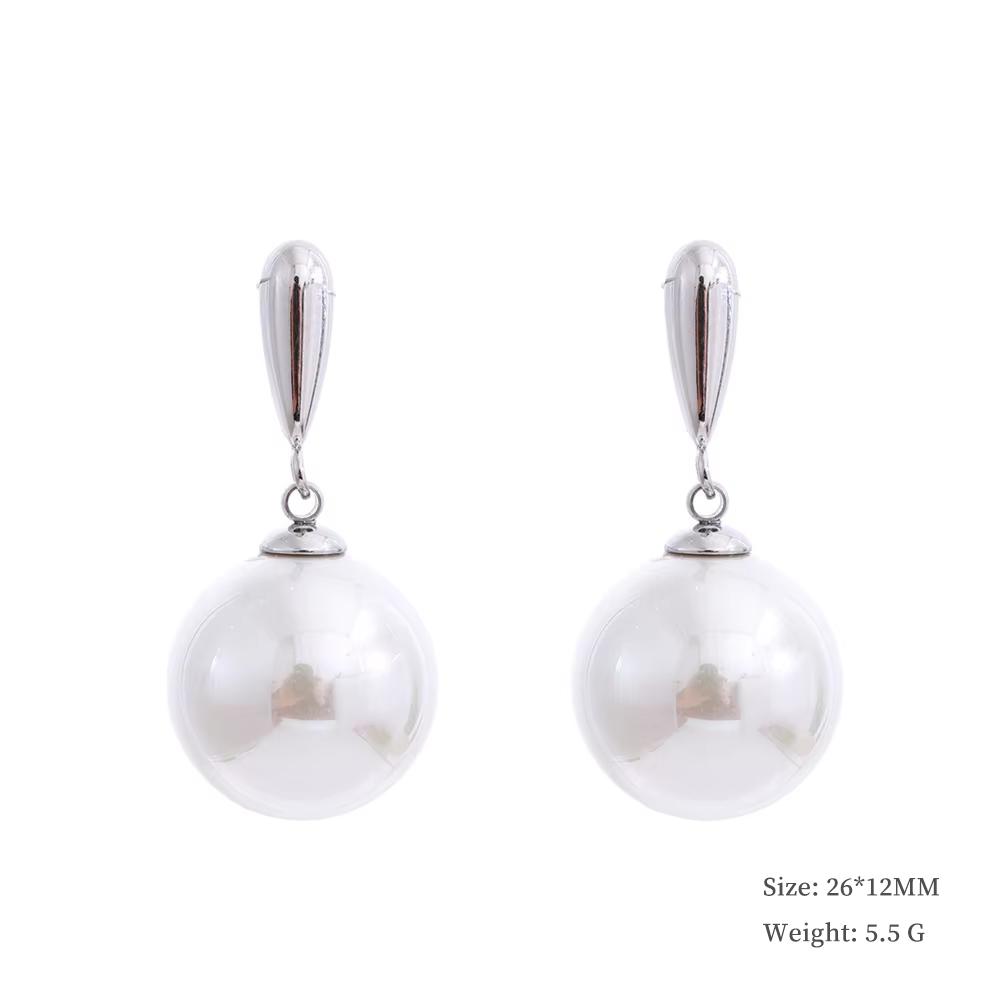 Yhpup Stainless Steel Imitation Pearls Water Drop Earrings Anti Allergic Metal Korean Style Elegance Chic Fashion Daily Jewelry
Yhpup Stainless Steel Imitation Pearls Water Drop Earrings Anti Allergic Metal Korean Style Elegance Chic Fashion Daily Jewelry