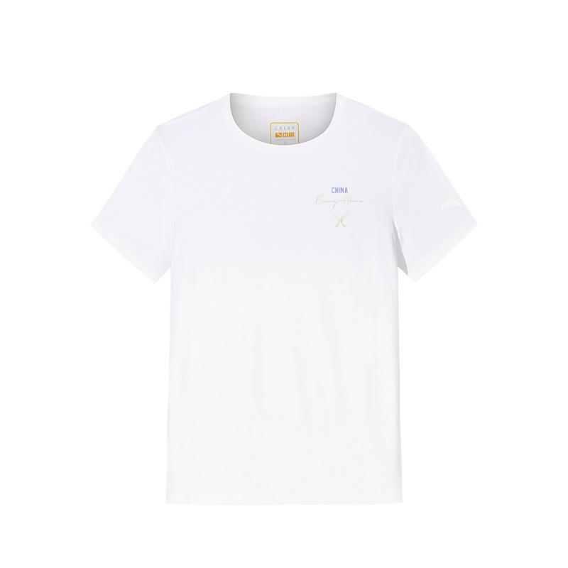 Anta Comfortable Simple Versatile Letter Round Neck Thin Short Sleeve T-Shirt Women Tops Snow-White 162527132-1 S
Anta Comfortable Simple Versatile Letter Round Neck Thin Short Sleeve T-Shirt Women Tops Snow-White 162527132-1 S