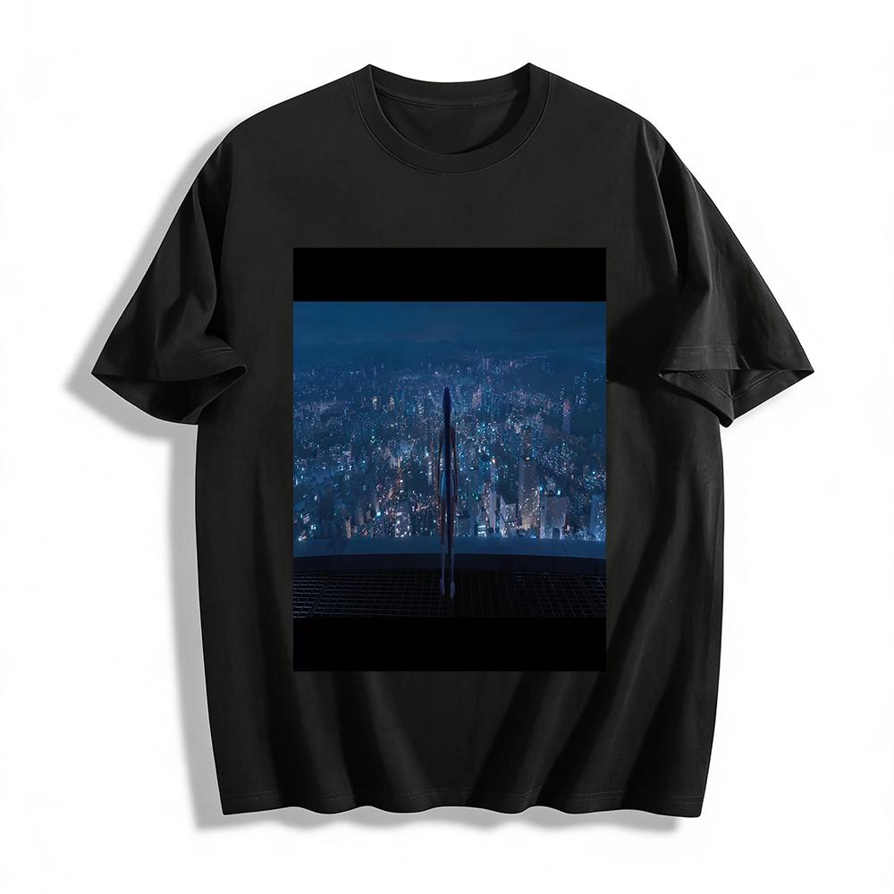 Cyberpunk City Silver-haired Girl Night View Print T-shirt Trendy Casual Top For Men And Women Pure cotton T-shirt XXS
Cyberpunk City Silver-haired Girl Night View Print T-shirt Trendy Casual Top For Men And Women Pure cotton T-shirt XXS
