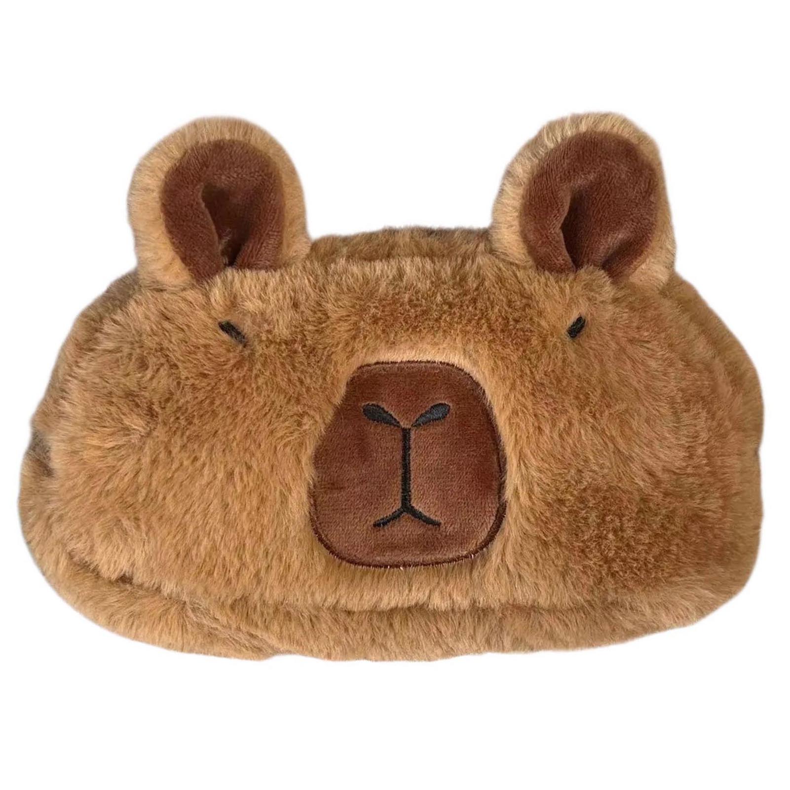 Cute Plush Capybara Pencil Storage Bag Cartoon Animal Pen Case Pen Bag Multifunction Large Capacity Stationery Pouch Gifts
Cute Plush Capybara Pencil Storage Bag Cartoon Animal Pen Case Pen Bag Multifunction Large Capacity Stationery Pouch Gifts
