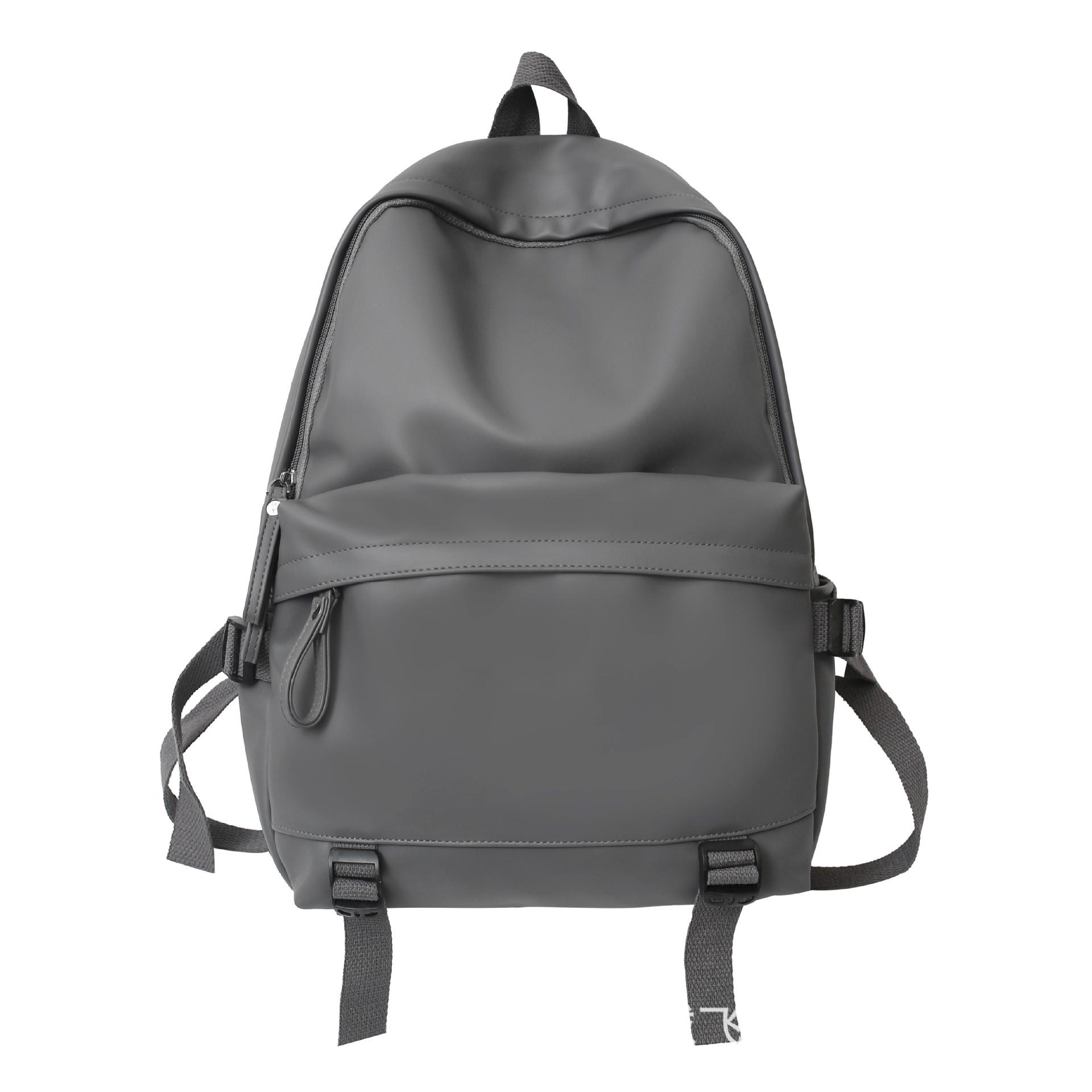 М який жіночий рюкзак з поліуретану. Чоловічий шкільний портфель для старшокласників сірий
М який жіночий рюкзак з поліуретану. Чоловічий шкільний портфель для старшокласників сірий