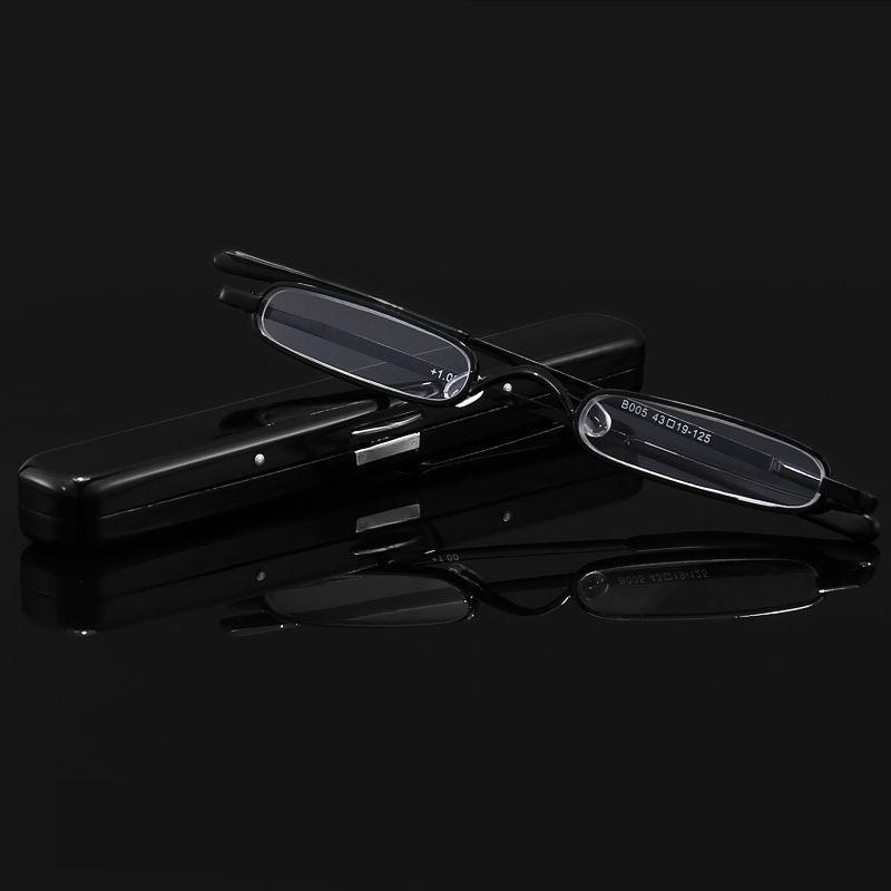 Ultra-Small Ultra-Light Metal Reading Glasses Unisex Portable Pen Holder Type High Definition Mini Elderly Aging Glasses 400 degrees чорний
Ultra-Small Ultra-Light Metal Reading Glasses Unisex Portable Pen Holder Type High Definition Mini Elderly Aging Glasses 400 degrees чорний
