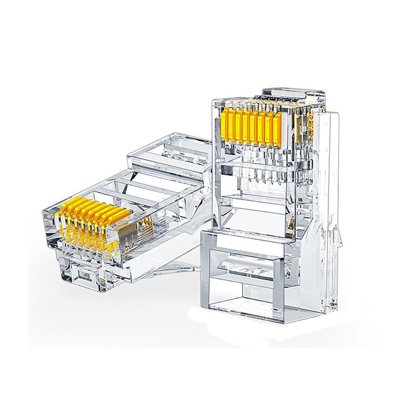 Shanze C550U Cat5e RJ45 Gold-Plated Ethernet Connector
Shanze C550U Cat5e RJ45 Gold-Plated Ethernet Connector