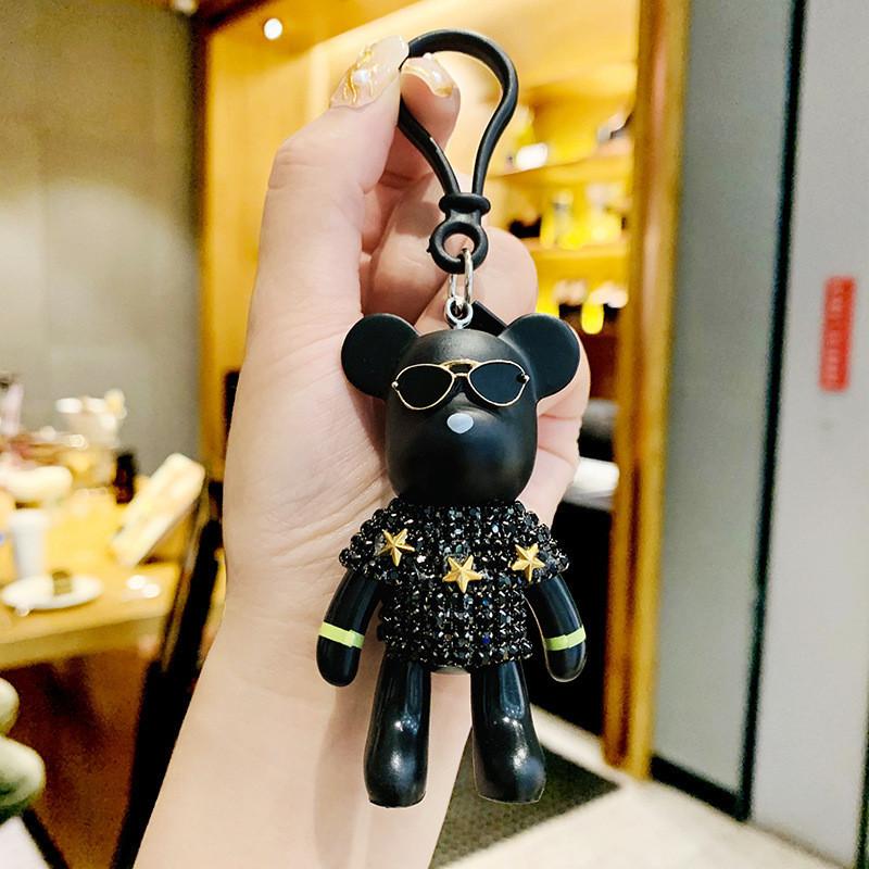 Креативный брелок со стразами в виде медведя, очаровательный мультяшный дизайн, для сумки и аксессуара, для автомобиля
Креативный брелок со стразами в виде медведя, очаровательный мультяшный дизайн, для сумки и аксессуара, для автомобиля