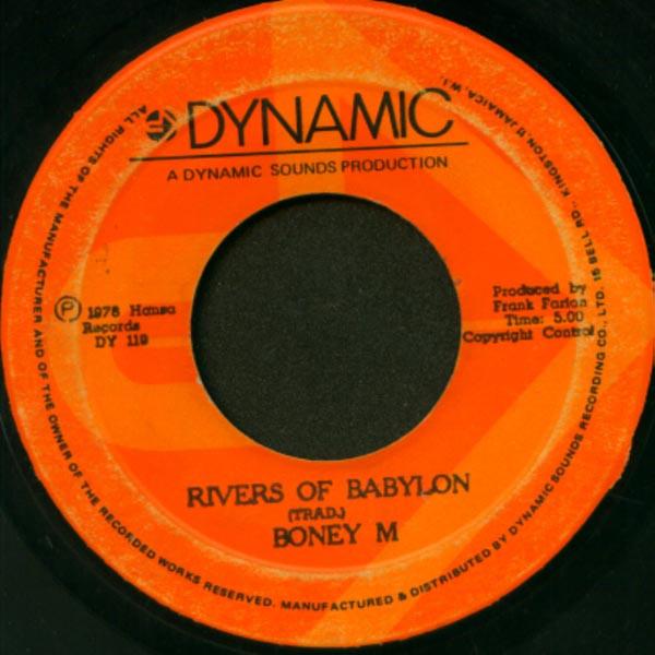 7inch Record BONEY M. Rivers Of Babylon Brown Girl In T DY119 Dynamic Sounds 1978 Jamaica Dance Electronica Used
7inch Record BONEY M. Rivers Of Babylon Brown Girl In T DY119 Dynamic Sounds 1978 Jamaica Dance Electronica Used