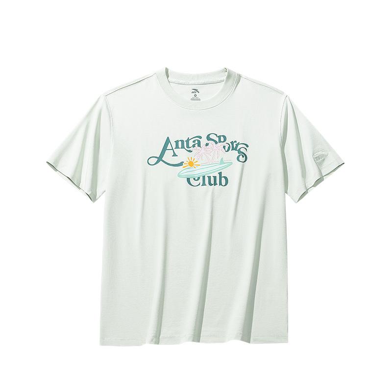 Anta Comfortable Breathable Simple Versatile Letter Round Neck Pullover Short Sleeve T-Shirt Women T-Shirts Water-Mist-Green 162528134-2 M
Anta Comfortable Breathable Simple Versatile Letter Round Neck Pullover Short Sleeve T-Shirt Women T-Shirts Water-Mist-Green 162528134-2 M