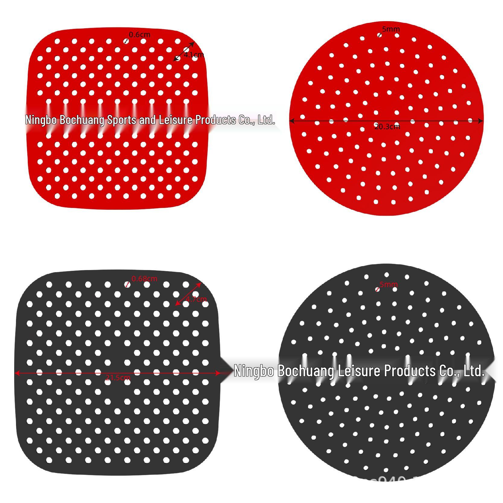 Reusable Food-Grade Silicone Air Fryer Liner and Heat Insulation Pad Small Square Pad 19cm
Reusable Food-Grade Silicone Air Fryer Liner and Heat Insulation Pad Small Square Pad 19cm