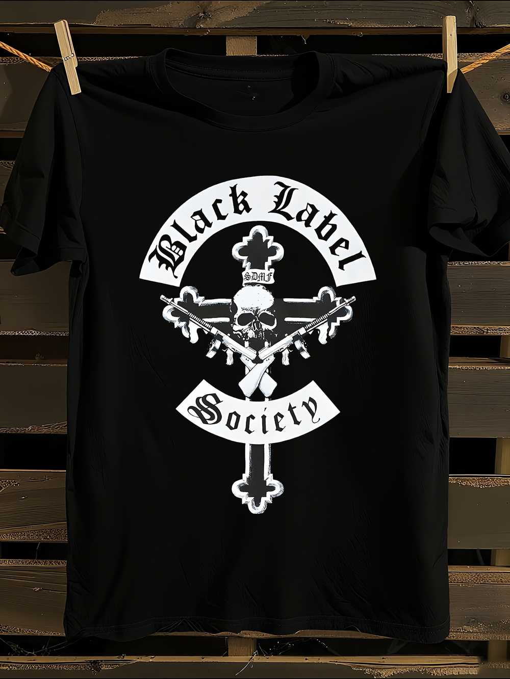 Black Label Society Mafia Graphic T-Shirt Mens Tshirt Womens Tshirts with Letters Print Short Sleeves T-Shirt Casual Street Tee Shirt Top L
Black Label Society Mafia Graphic T-Shirt Mens Tshirt Womens Tshirts with Letters Print Short Sleeves T-Shirt Casual Street Tee Shirt Top L