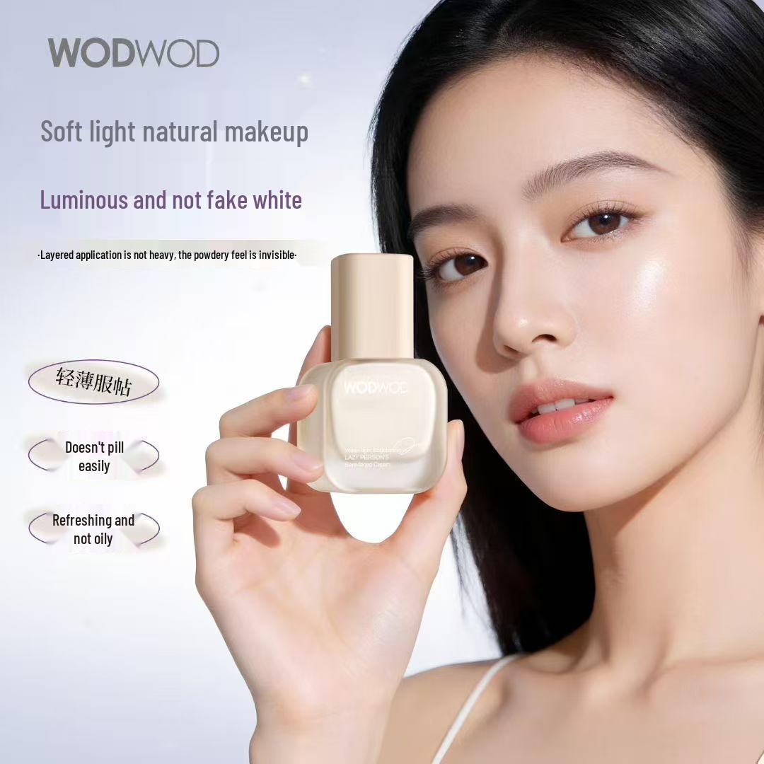 Крем-сияние для лица WODWOD Water Light Brightening Bare Skin Cream - Натуральный, Без белого налета, Легкое нанесение, Не требует снятия макияжа
Крем-сияние для лица WODWOD Water Light Brightening Bare Skin Cream - Натуральный, Без белого налета, Легкое нанесение, Не требует снятия макияжа