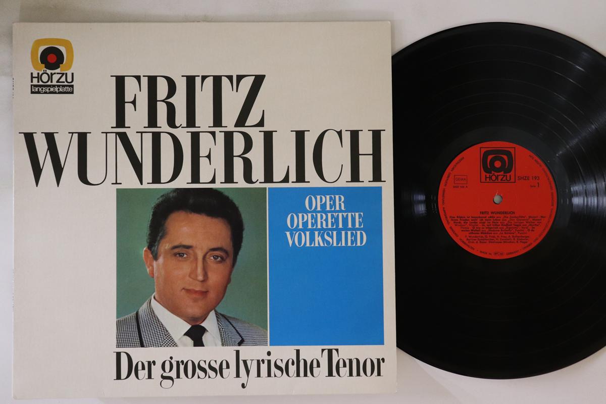 LP Record FRITZ WUNDERLICH Der Grosse Lyrische Tenor Oper Ope SHZE193 HOR ZU Germany Classical Used
LP Record FRITZ WUNDERLICH Der Grosse Lyrische Tenor Oper Ope SHZE193 HOR ZU Germany Classical Used