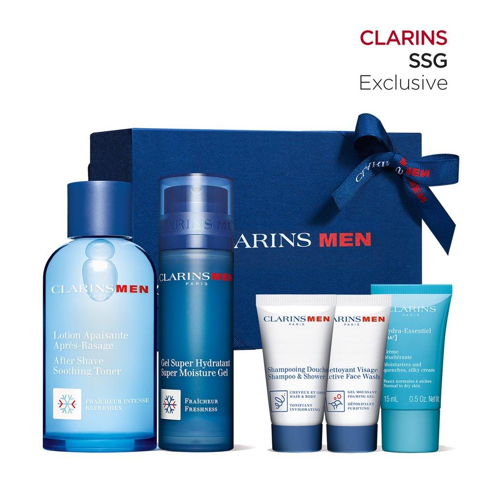 Clarins Men s Skin & Lotion Set (+ 4 Deluxe Types) Men s Soothing Toner 100ml / Men s Super Moisture 50ml (Gel, Balm) balm lotion
Clarins Men s Skin & Lotion Set (+ 4 Deluxe Types) Men s Soothing Toner 100ml / Men s Super Moisture 50ml (Gel, Balm) balm lotion