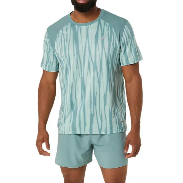 Asics Comfortable Round Neck Pullover Short Sleeve T-Shirt Men Tops Green 2011D092-300 L
Asics Comfortable Round Neck Pullover Short Sleeve T-Shirt Men Tops Green 2011D092-300 L