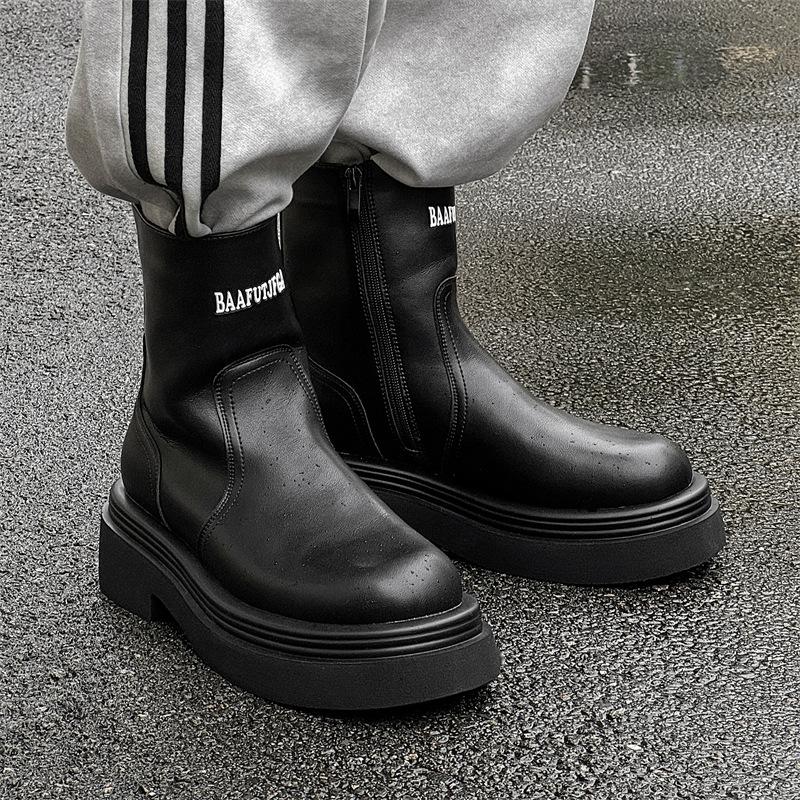 Новые мужские ботинки Martin осенне-зимние ботинки-сигареты на толстой подошве с одной педалью Ботинки Chelsea мужские ботинки 5041-K 38 чёрный
Новые мужские ботинки Martin осенне-зимние ботинки-сигареты на толстой подошве с одной педалью Ботинки Chelsea мужские ботинки 5041-K 38 чёрный