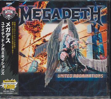 CD MEGADETH - United Abominations (Ярость на дороге 2009 RRCY25154 Roadrunner Reco 2009 Япония ObiMetal Б/у
CD MEGADETH - United Abominations (Ярость на дороге 2009 RRCY25154 Roadrunner Reco 2009 Япония ObiMetal Б/у