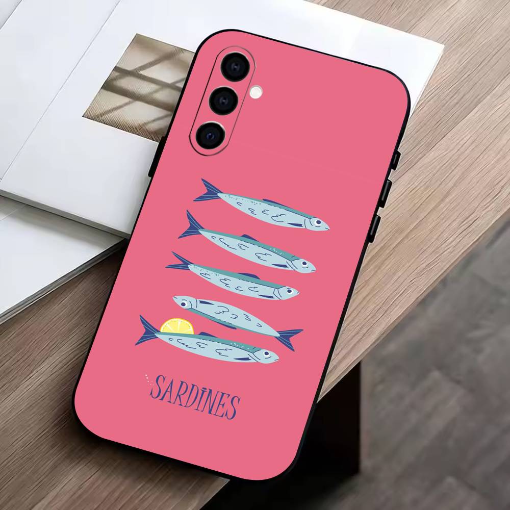 Sardine Phone Case Black Silicone Soft For Samsung Galaxy A73,A72,A71,A70,A53,A52,A51 Samsung a73 5g
Sardine Phone Case Black Silicone Soft For Samsung Galaxy A73,A72,A71,A70,A53,A52,A51 Samsung a73 5g