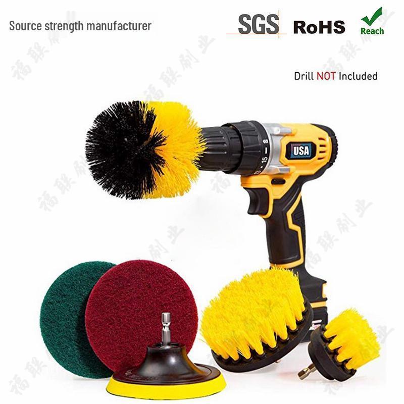 Набор щеток для электрической дрели: Бытовые насадки для скрабирования и чистки
Набор щеток для электрической дрели: Бытовые насадки для скрабирования и чистки