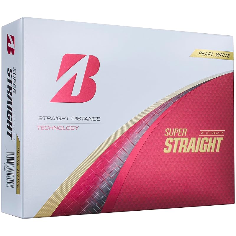 BRIDGESTONE golf ball SUPER STRAIGHT 2025 model Contains 12 balls pearl white T5GX
BRIDGESTONE golf ball SUPER STRAIGHT 2025 model Contains 12 balls pearl white T5GX
