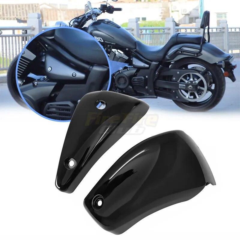 Крышка обтекателя аккумулятора мотоцикла для Yamaha V-Star 1300 XVS1300 2007-2017, боковая крышка, левая и правая защитная крышка, черная
Крышка обтекателя аккумулятора мотоцикла для Yamaha V-Star 1300 XVS1300 2007-2017, боковая крышка, левая и правая защитная крышка, черная