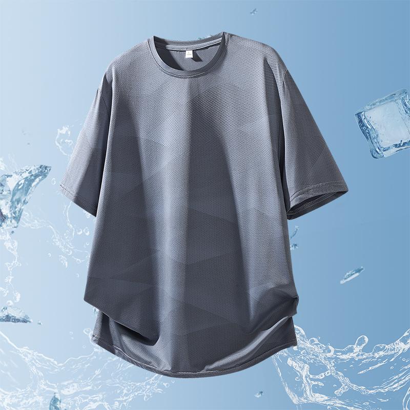 Camouflage Ice Silk Short-sleeved T-shirt Men s Loose Quick-drying T-shirt Running Sports Elastic Men s Top Large Size 3XL сірий колір
Camouflage Ice Silk Short-sleeved T-shirt Men s Loose Quick-drying T-shirt Running Sports Elastic Men s Top Large Size 3XL сірий колір